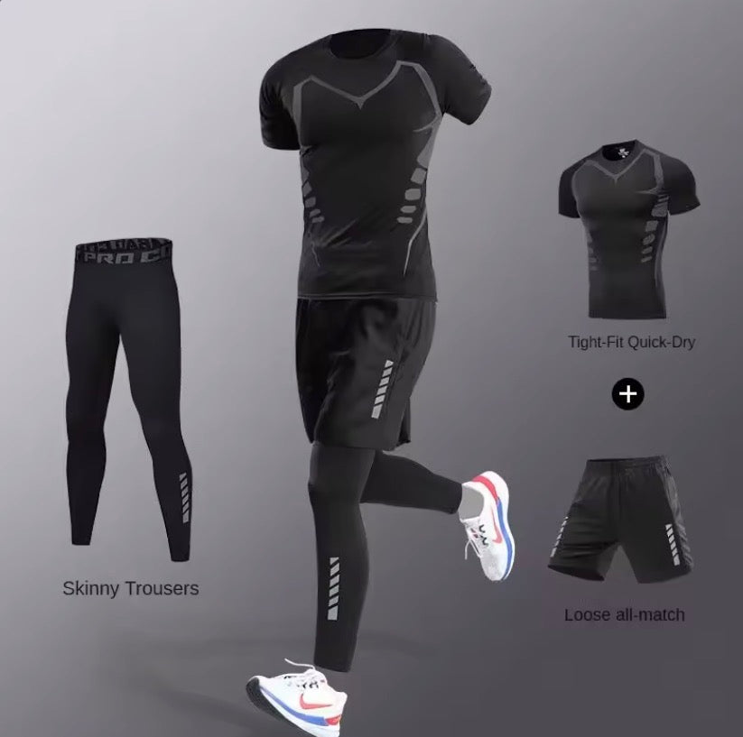 TrackLife™ Elite Compression Training Set Quick-Dry Performance Gear