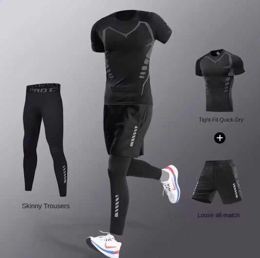 TrackLife™ Elite Compression Training Set Quick-Dry Performance Gear