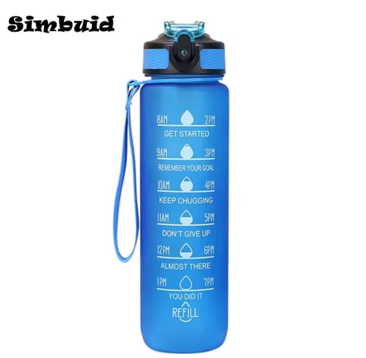 TrackLife Co. Sports Water Bottle Multi-Color Hydration Bottle