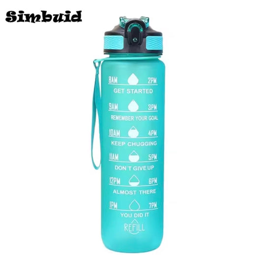 TrackLife Co. Sports Water Bottle Multi-Color Hydration Bottle