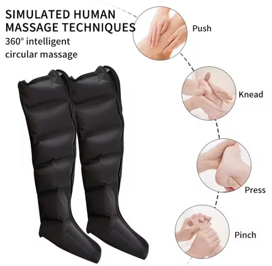 TrackLife Air Wave Leg Massager Full-Leg Compression Recovery System